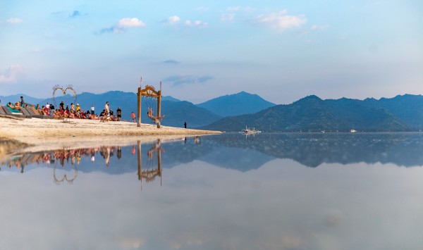 Ferry a la playa de Gili Air